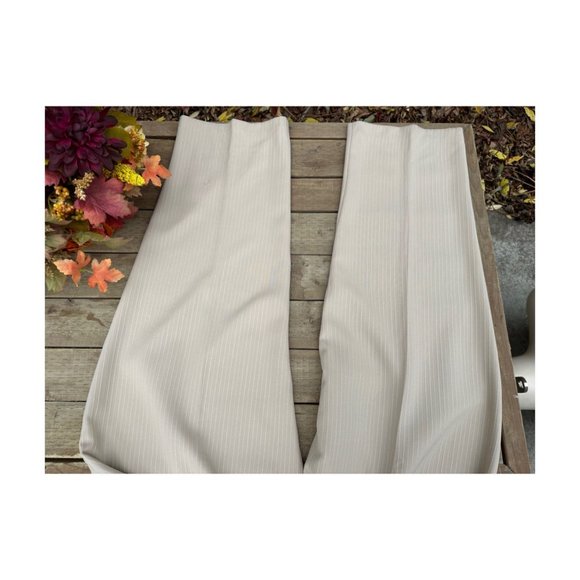 90s Tradition Ribbed Trousers Stretch Waist Fawn Tan Sz 22W - Picture 4 of 5